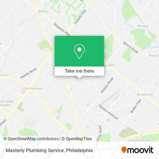 Masterly Plumbing Service map