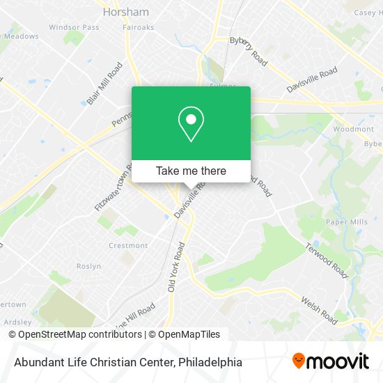 Mapa de Abundant Life Christian Center