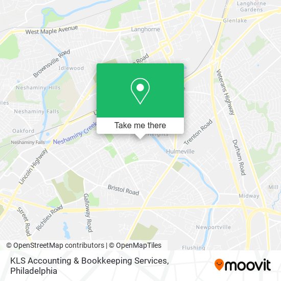 Mapa de KLS Accounting & Bookkeeping Services