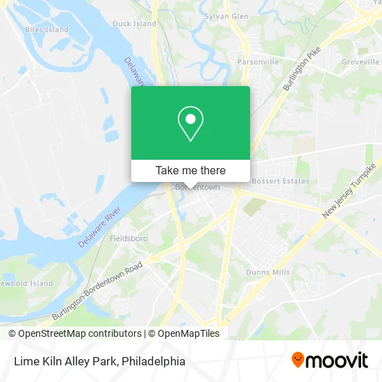 Lime Kiln Alley Park map
