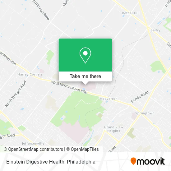 Einstein Digestive Health map
