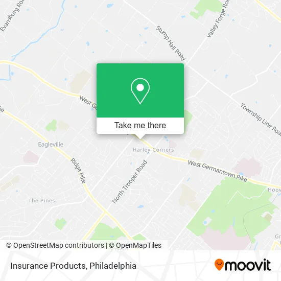 Insurance Products map