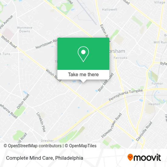 Complete Mind Care map