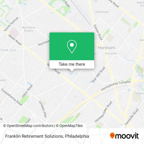 Mapa de Franklin Retirement Solutions