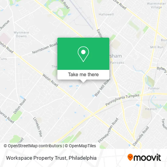 Workspace Property Trust map