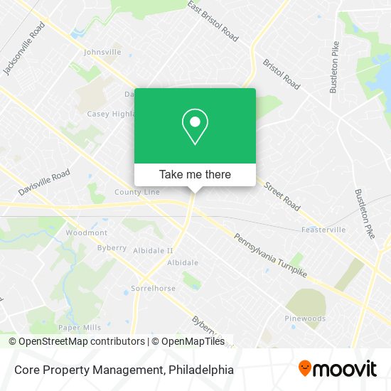 Core Property Management map