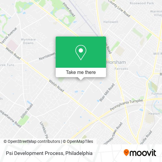 Psi Development Process map