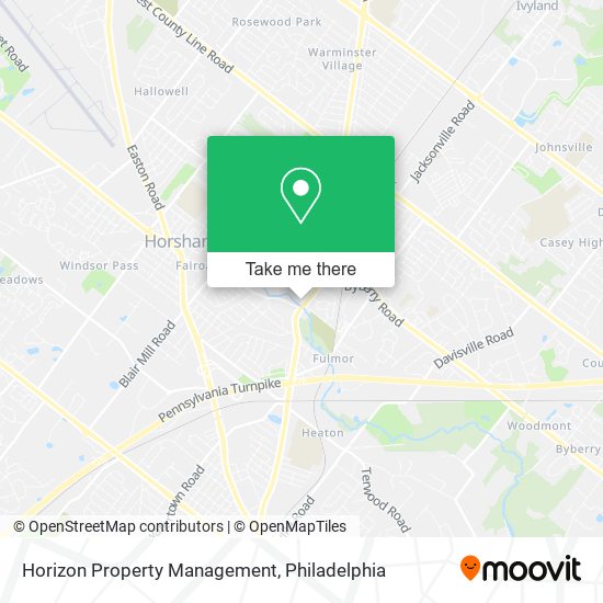 Mapa de Horizon Property Management