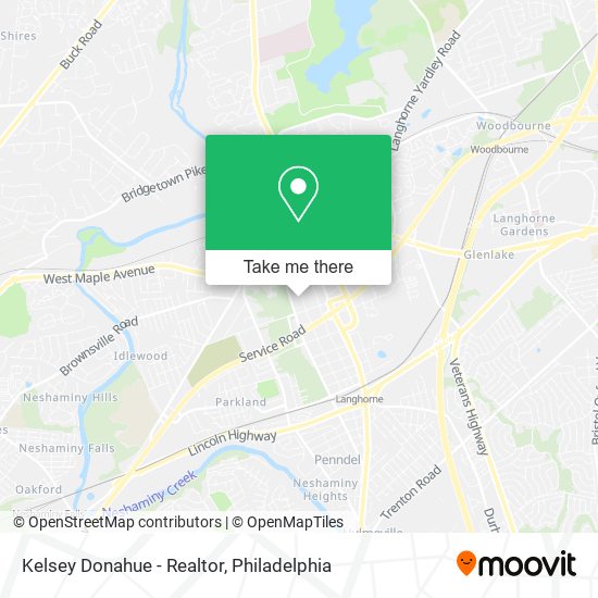 Kelsey Donahue - Realtor map