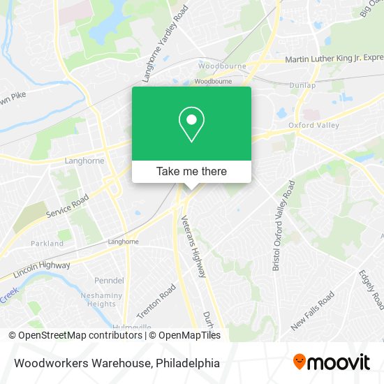 Woodworkers Warehouse map