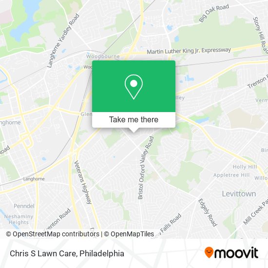 Chris S Lawn Care map