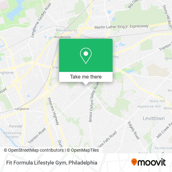 Fit Formula Lifestyle Gym map