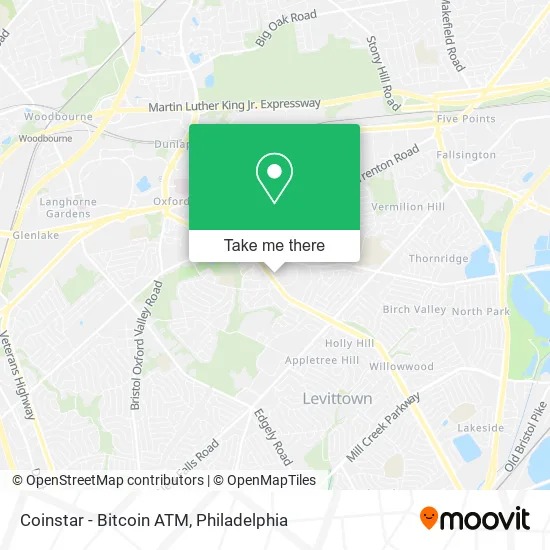 Coinstar - Bitcoin ATM map