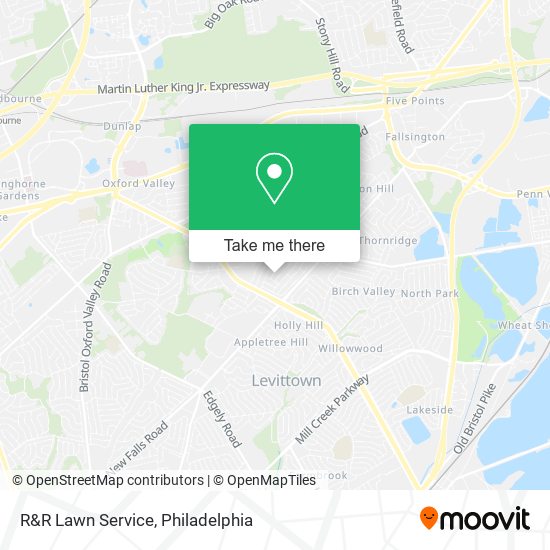 Mapa de R&R Lawn Service