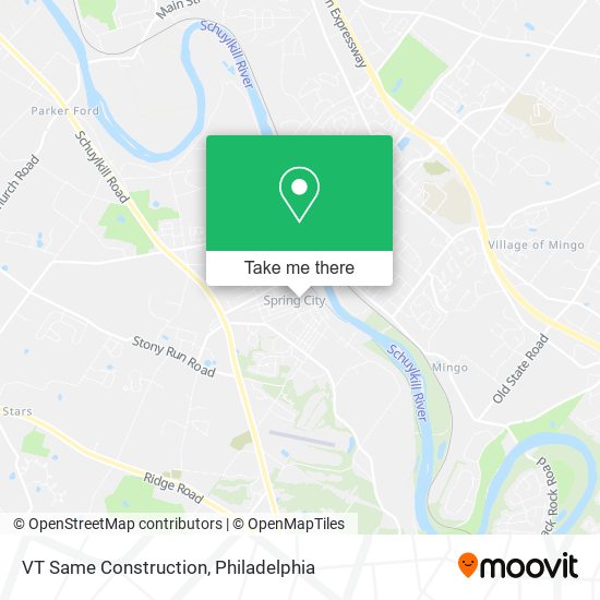 VT Same Construction map