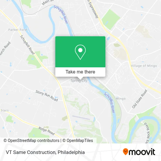 VT Same Construction map