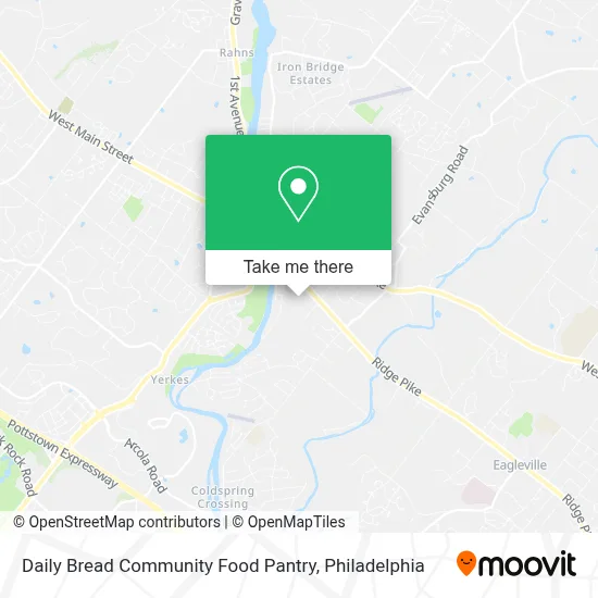 Daily Bread Community Food Pantry map