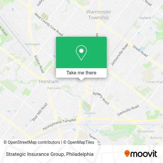 Strategic Insurance Group map
