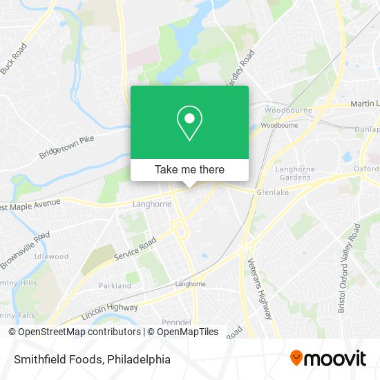 Smithfield Foods map