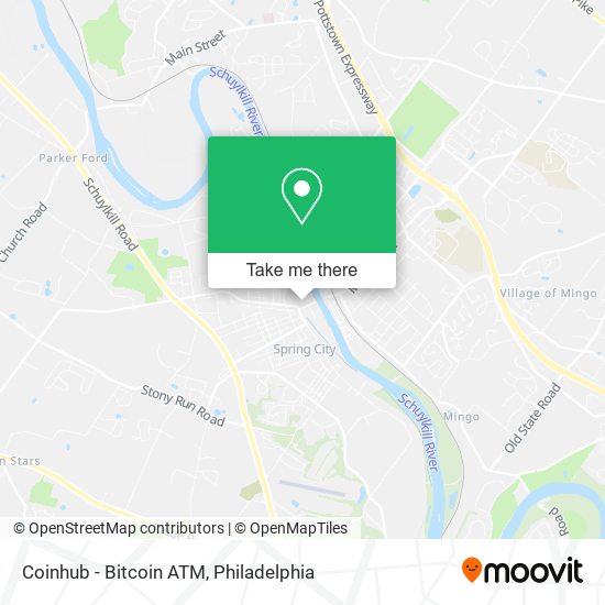 Coinhub - Bitcoin ATM map