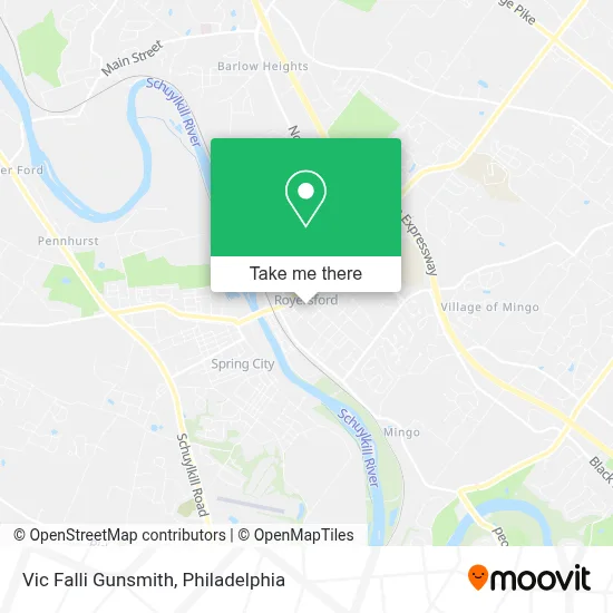 Vic Falli Gunsmith map