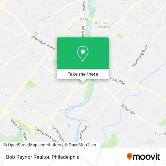 Bob Raynor Realtor map