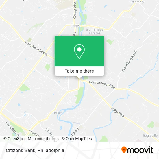 Citizens Bank map
