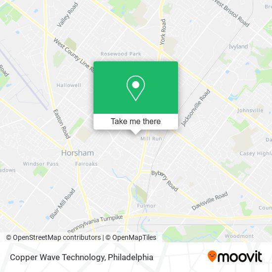 Copper Wave Technology map