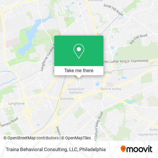Traina Behavioral Consulting, LLC map