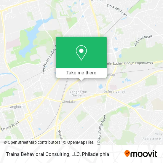 Mapa de Traina Behavioral Consulting, LLC