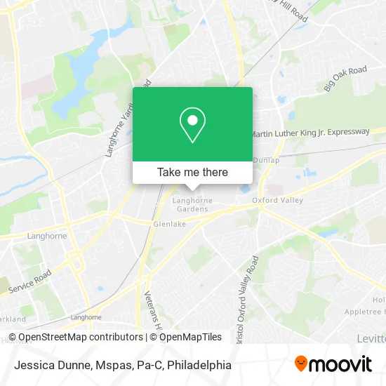 Mapa de Jessica Dunne, Mspas, Pa-C