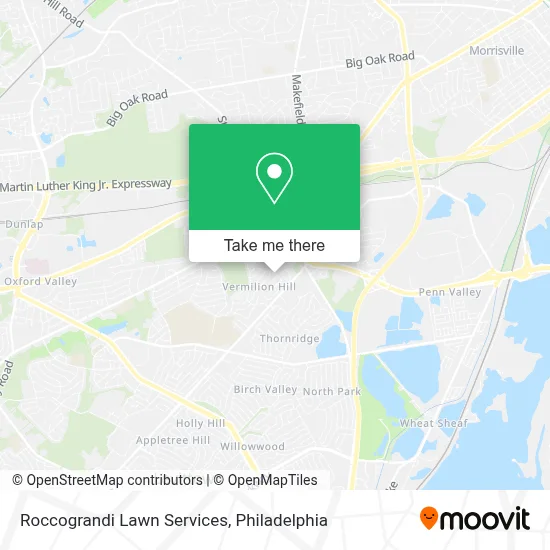 Roccograndi Lawn Services map