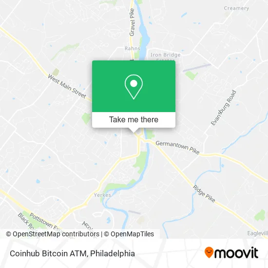 Coinhub Bitcoin ATM map