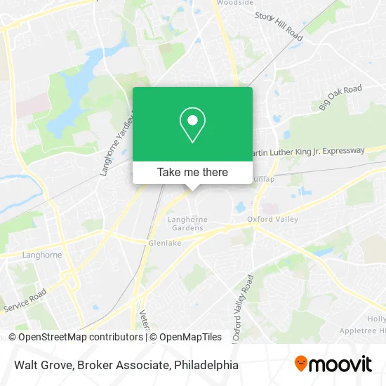 Mapa de Walt Grove, Broker Associate