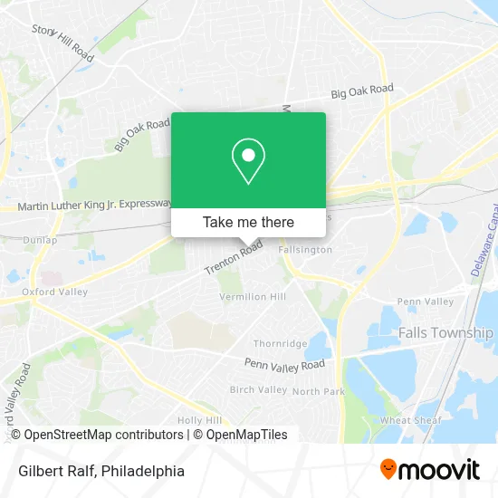 Gilbert Ralf map