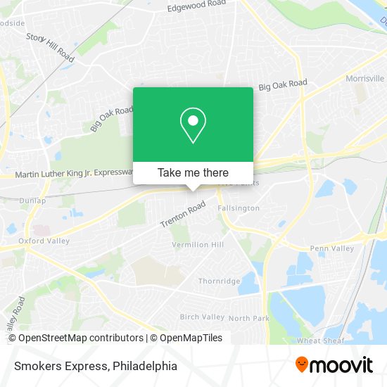 Smokers Express map