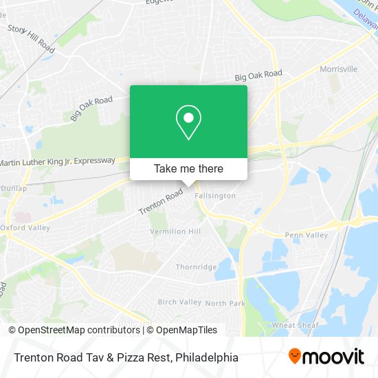 Mapa de Trenton Road Tav & Pizza Rest