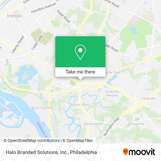 Mapa de Halo Branded Solutions, Inc.