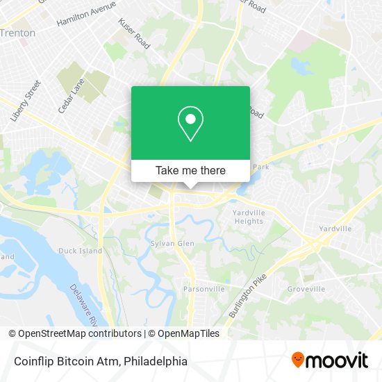 Mapa de Coinflip Bitcoin Atm