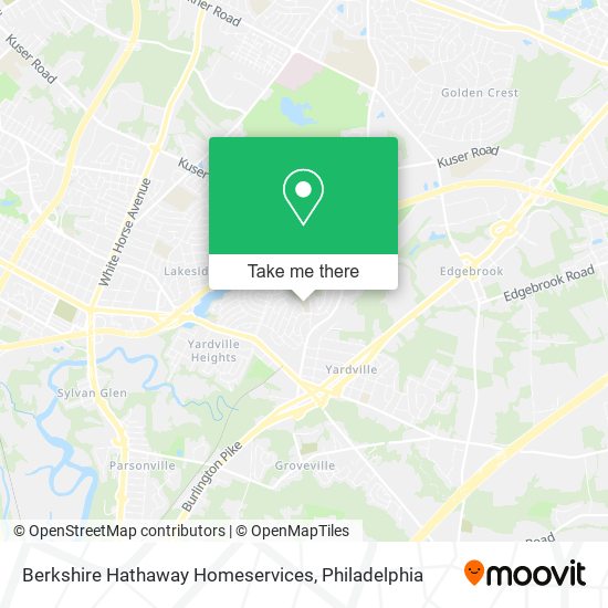 Berkshire Hathaway Homeservices map