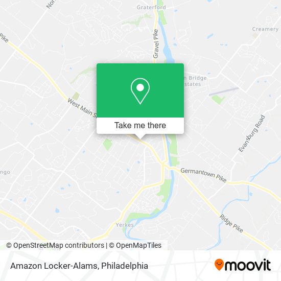 Amazon Locker-Alams map