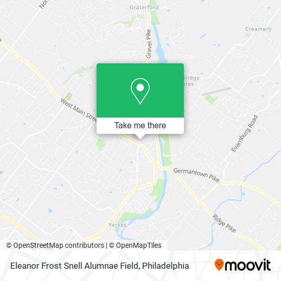 Eleanor Frost Snell Alumnae Field map
