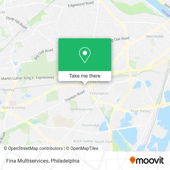 Fina Multiservices map