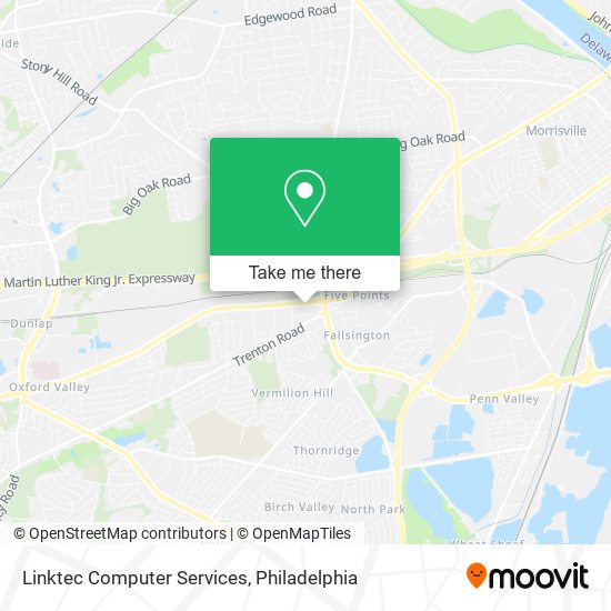 Mapa de Linktec Computer Services