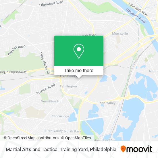 Mapa de Martial Arts and Tactical Training Yard