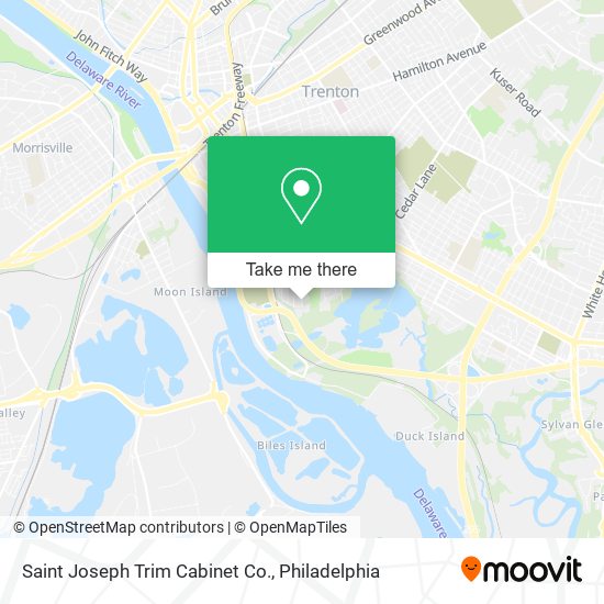 Mapa de Saint Joseph Trim Cabinet Co.