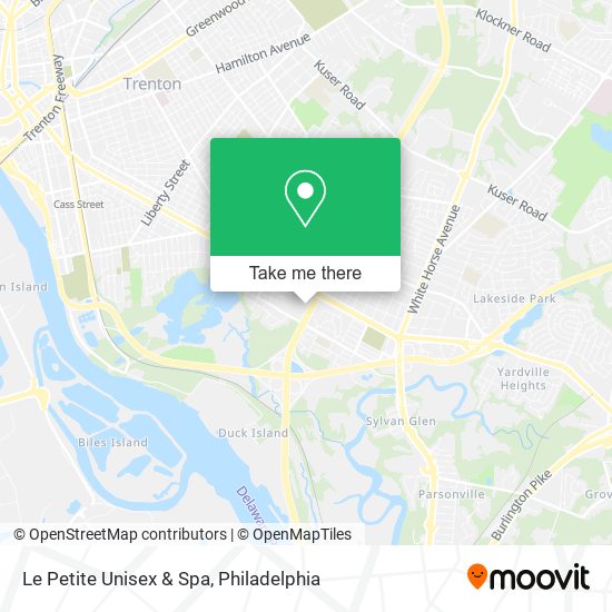 Le Petite Unisex & Spa map