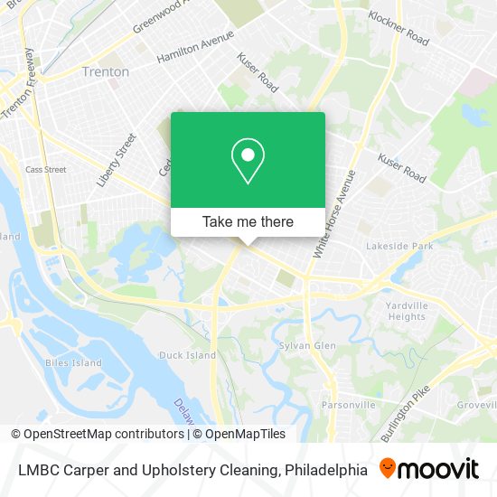 LMBC Carper and Upholstery Cleaning map