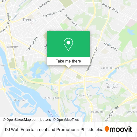 DJ Wolf Entertainment and Promotions map