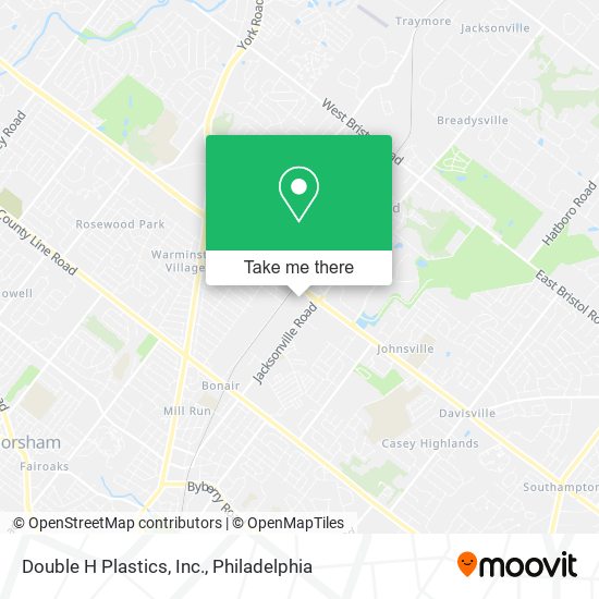 Mapa de Double H Plastics, Inc.